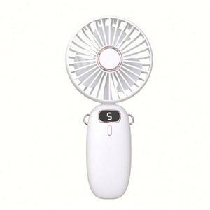 Mini Fans Outdoor Electric Folding Fans 1200mAh 800mAh Handheld Rechargeable Battery Usb <b>Pocket</b> Foldable Mini Portable Fans - Product Image 1