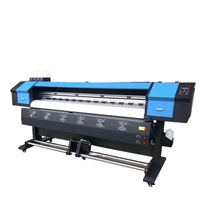 Plotter de Impresión y Corte Automático de Alta Productividad, Impresora de Pancartas con Tinta Eco Solvente de 1.6m/1.8m XBH