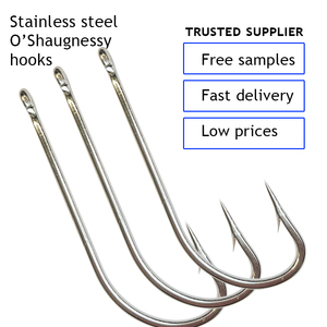 Câu cá Thép không gỉ vòng dài O'Shaughnessy nước mặn J trolling móc - Product Image 1
