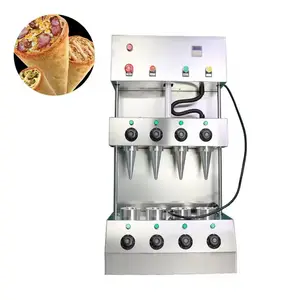 Venta caliente pequeño multifunción eléctrico helado Pizza cono fabricante hacer hornear formando máquina