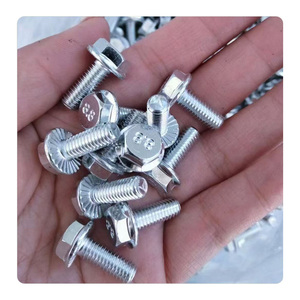 Vielseitige Flansch schrauben aus Kohlenstoffs tahl mit Sechs kantkopf zur allgemeinen Befestigung in Werkstätten Flansch schrauben aus Kohlenstoffs tahl - Product Image 6