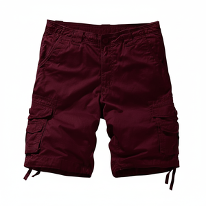 Hombres Cargo Multi-Bolsillos Top corto de alta tendencia con alta y alta calidad 100% Jeans de algodón - Product Image 1