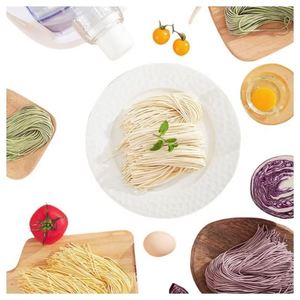 Machine <span class=keywords><strong>à</strong></span> pâtes électrique automatique miniature pour la maison et l'hôtellerie, fonction d'extrusion de pâte, machine <span class=keywords><strong>à</strong></span> pâtes fraîches - Product Image 5
