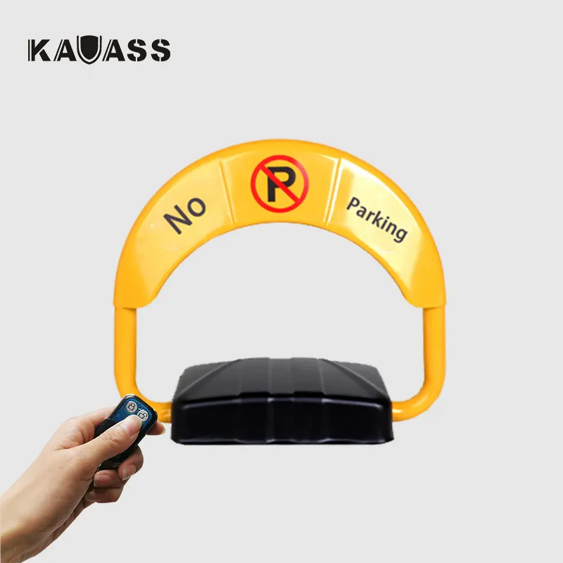 KAVASS impermeable auto automático alimentado por batería de elevación de Control Remoto plegable aro aparcamiento Dispositivo de barrera