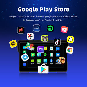 Navegador de 7.0 Pulgadas para Motocicleta Carplay y Android Auto <span class=keywords><strong>2</strong></span> en 1, Pantalla Táctil Portátil para Motocicleta Android 13 2GB 32GB, Pantalla Carplay - Product Image 6