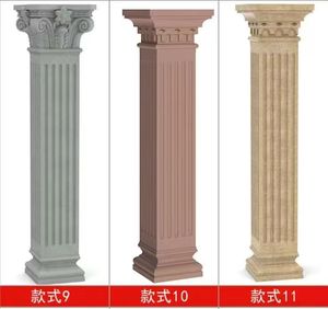 Moule en plastique premium pour colonnes romaines carrées en béton pour la construction de maisons - Product Image 4