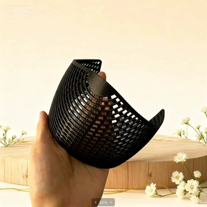 <span class=keywords><strong>Muslim</strong></span> Hijabs Zubehör Schmuck Kopftuch Schal Mode Krone rutsch feste Griff Legierung Kurzer Schal erlauben Luftstrom Zirkulation Blumen - Product Image 4