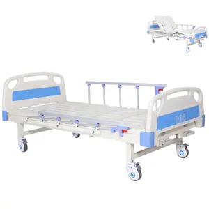현대 병원 가구 두 가지 기능 수동 조절 등받이 + 발판 다기능 병원 가구 병원 침대