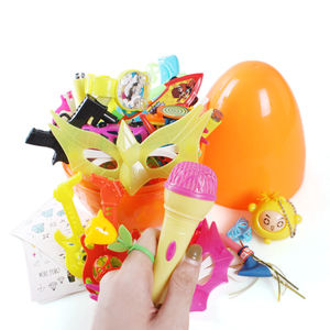 Büyük boy kapsül sürpriz Mixed Ball yumurta oyuncaklar plastik top otomat kapsül için karışık şeker oyuncaklar - Product Image 6