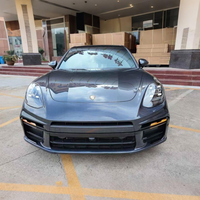 Kit carrosserie complet pour Porsche Panamera 971 à 976, transformation du pare-chocs arrière avec diffuseur, style ancien vers nouveau.