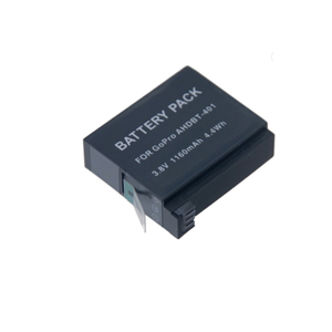 Accessoires de caméra d'action <span class=keywords><strong>Batterie</strong></span> 3.7V 1160mAh <span class=keywords><strong>Batterie</strong></span> rechargeable pour caméra Li-<span class=keywords><strong>batterie</strong></span> pour <span class=keywords><strong>Gopro</strong></span> <span class=keywords><strong>Hero4</strong></span> - Product Image 3