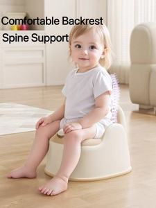 Chaise de toilette pour tout-petit de style canapé antidérapante, siège d'apprentissage de la propreté sécurisé anti-basculement pour bébé fille et bébé garçon - Product Image 3