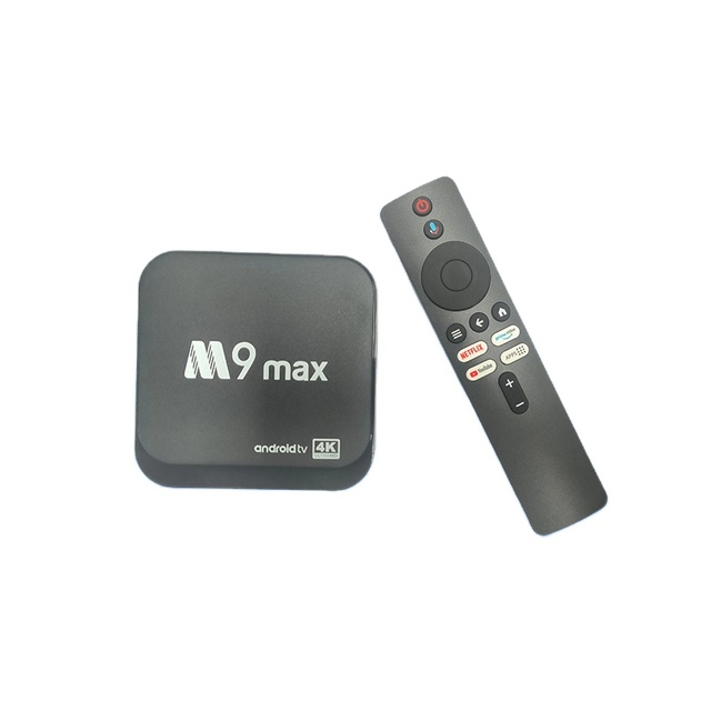 SYTA Hot Sell Android TV Box M9 Max Android Tv Box S905X Dual Wifi Android 14 OS with Display TV Decoder