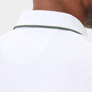 Camisetas Polo Personalizadas OEM de Corte Ajustado, con Protección Solar UPF 50+, Transpirables, con Rayas, Cuello Redondo, para Unisex - Product Image 5