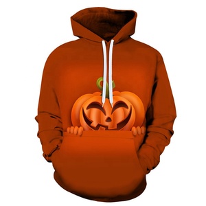 2023 vendita calda Oversize Pullover di <span class=keywords><strong>Halloween</strong></span> <span class=keywords><strong>felpe</strong></span> con cappuccio personalizzato sublimazione <span class=keywords><strong>Halloween</strong></span> - Product Image 3