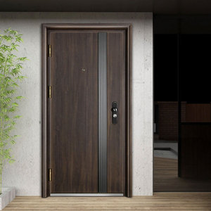 Cina fabbrica OEM Logo luxurydurevole in acciaio inox sicurezza Villa <span class=keywords><strong>porta</strong></span> d'ingresso | <span class=keywords><strong>Porta</strong></span> esterna della casa - Product Image 4