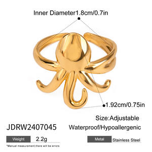 Anillos de Compromiso Clásicos de Acero Inoxidable Chapados en Oro Rosa 2026 para Mujer - Product Image 5