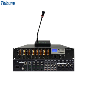 Amplificador de Matriz de Audio Thinuna PP-6284 II/4600P de 8 Entradas y 4 Salidas, 600W, 4 Canales, Voltaje Constante, con Bluetooth, USB y FM - Product Image 6