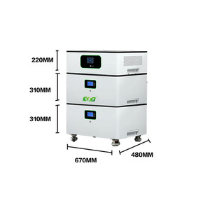 Kit completo de Sistema Solar apilable de 5KW <span class=keywords><strong>con</strong></span> paneles <span class=keywords><strong>solares</strong></span> monocristalinos <span class=keywords><strong>Inversor</strong></span> MPPT <span class=keywords><strong>incorporado</strong></span> Batería de iones de litio LiFePO4 - Product Image 4