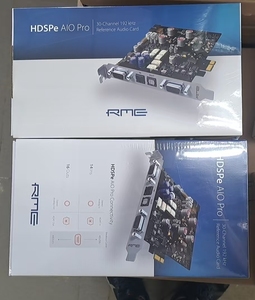 สินค้าใหม่ในสต็อก RME HDSPe AIO Pro อินเทอร์เฟซเสียงภายในแบบ PCIe 30 ช่องสัญญาณ 192kHz 16 เอาต์พุต 14 อินพุต รองรับการเชื่อมต่อ MIDI - Product Image 3