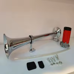 <span class=keywords><strong>แตร</strong></span>ลมไฟฟ้าโครเมียมสำหรับรถบรรทุก 24V 680Hz 450มม. 115dB ผลิตจากสังกะสี+อลูมิเนียม <span class=keywords><strong>แตร</strong></span>ลม 115dB 450มม. <span class=keywords><strong>12V</strong></span>/24V <span class=keywords><strong>แตร</strong></span>รถบรรทุกคุณภาพสูง - Product Image 3