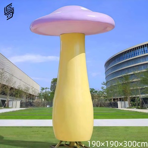 Large Resin <strong>Mushroom</strong> Seat Sculpture Garden <strong>Mushroom</strong> Sculpture <strong>for</strong> Park <strong>Decoration</strong> - Product Image 3