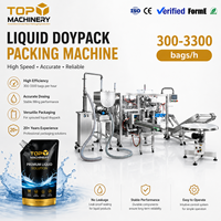 Machine de remplissage automatique de liquides |   Machine d'emballage et de conditionnement de liquides en sachet pour détergent, jus et eau
