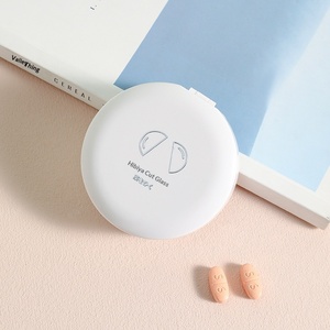 Neue Doppelschichtige Sieben-Tage-Pillendose Faltbar mit Deckel ABS 304 Klinge Tragbare Reise-Pillendose Tablettenschneider Mini - Product Image 4