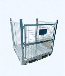 <span class=keywords><strong>Cages</strong></span> pour animaux de compagnie en acier pliable de grande taille, style personnalisable, robuste, revêtement en poudre, soudure en treillis métallique - Product Image 2