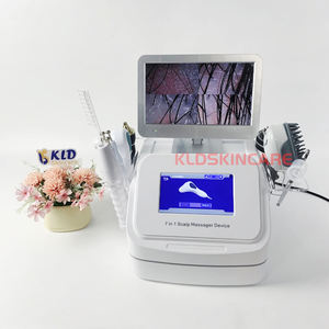 7 in 1 Salon rambut kulit kepala dan analisis rambut mesin deteksi folikel rambut frekuensi tinggi terapi kulit kepala arus mikro - Product Image 2