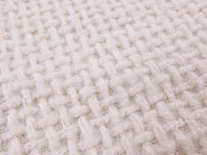 Laine tissée blanc laiteux doux et collant avec un petit style parfumé, tissu de laine grossier, ensemble de <span class=keywords><strong>manteau</strong></span> <span class=keywords><strong>pour</strong></span> l'automne et l'hiver - Product Image 5