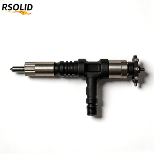 Inyector CR DENSO Rsoliddiesel 095000-6280 095000-6283 para Motor Kumatsu SAA6D170 SAA12V140, Piezas de Turbocompresor - Product Image 1