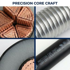 Câble haute tension 110 kV 220 kV à isolation hydrofuge avec gaine en aluminium corrugué pour applications souterraines et centrales électriques - Product Image 4