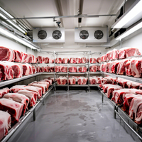 Pièce industrielle de congélateur de-30 °C pour le stockage de viande/fruits de mer