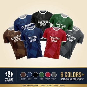 Maillot de football pour homme à séchage rapide, uniforme de football de haute qualité, nom et numéro personnalisés, logo, style rétro, maillot de football unisexe - Product Image 4