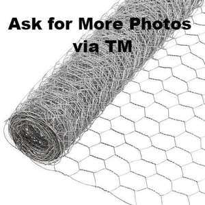 รั้วตาข่ายหกเหลี่ยมเคลือบพลาสติกกันสนิมสำหรับกลางแจ้ง ใช้สำหรับสวน บ้านไก่ หรือเลี้ยงสัตว์ปีก - Product Image 2