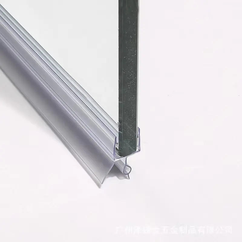 Curved Bath Shower Screen Rubber Plastic Pvc Seal Strip For Shower Glass Door Enclosure Sealing Strip
