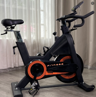 Bicicleta de Spinning con Resistencia Magnética de 15 kg, Bicicleta Estática de Interior, Bicicleta de Spinning Profesional para Ejercicio, Bicicleta de Spinning Comercial