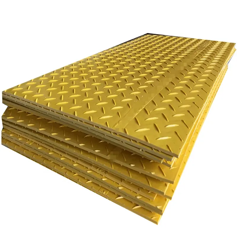 UV resistant anti slip light weight 100% virgin HDPE temporary ground protection mat price list