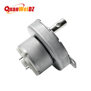 QuanWeiDZ JS50T มอเตอร์เกียร์โลหะ DC ขนาด 42 มม. แบบยึดหน้าแปลน แรงบิดสูง สำหรับเครื่องใช้ในบ้าน - Product Image 3