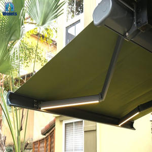 원격 제어 전동 개폐식 차양 LED 조명으로 전체 카세트 천막 파티오 천막 - Product Image 6