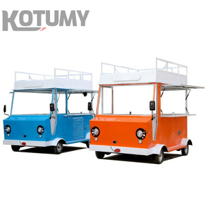 Tienda móvil Camión de comida eléctrico de cuatro ruedas Carro de hielo afeitado Carro de <span class=keywords><strong>café</strong></span> - Product Image 5