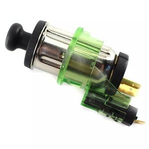 Encendedor de cigarrillos para coche, tipo de presión desmontable, para Ford Focus Fiesta Transit Mondeo, plástico verde - Product Image 3