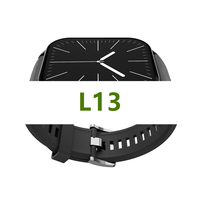 Reloj Inteligente L13 IP67 Deportivo Unisex con Alarma, Control Remoto y Correa de Silicona para Llamadas