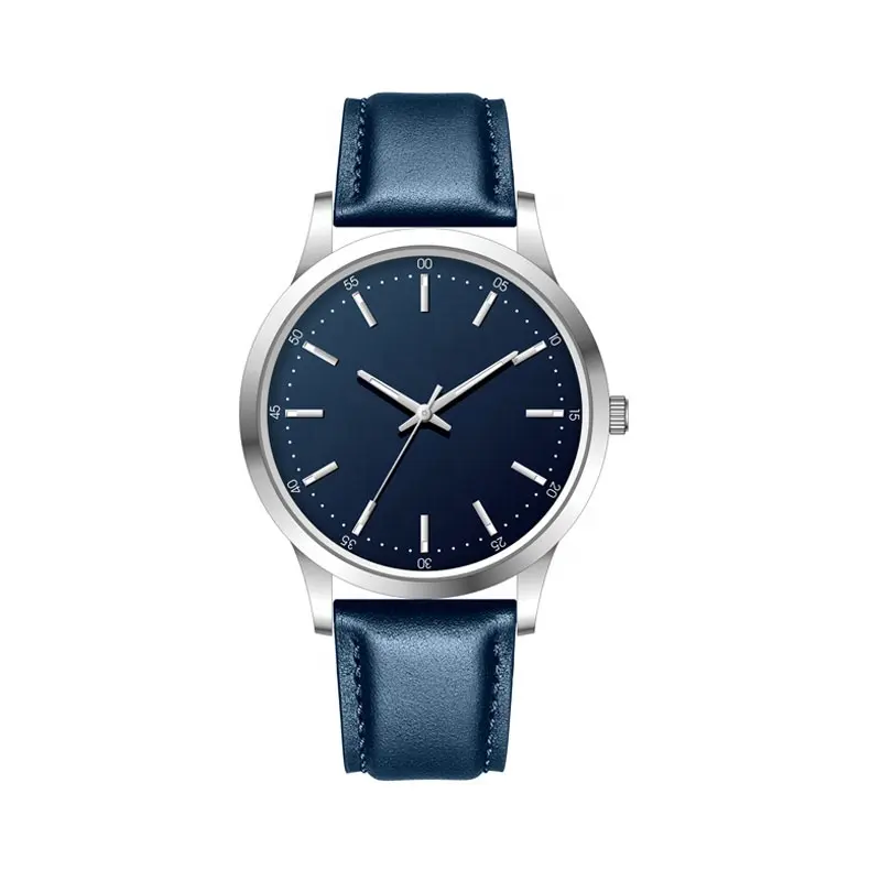 Unisex Quartz Watch Custom Logo Modern Minimalist Watch Men Fashion Cheap Luxury Accessories Women Wristwatch Corporate Gift Set