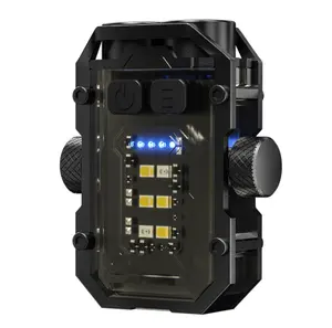 Warsun新款上市创新G9S 600流明COB多功能便携式小型轻型IPX5灯，带可旋转旋钮