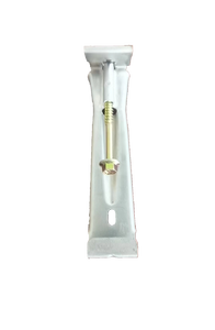 Vis rapide en aluminium 5 "support de gouttière de pluie cachée robuste crochets de Style K avec Clip - Product Image 2