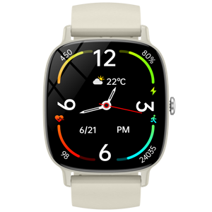 Reloj Inteligente con IA 2026 P122, Pantalla TFT Cuadrada de 1.85 Pulgadas, Resistente al Agua IPX8 4.0, Monitor de Actividad Física, Carga Magnética, Android - Product Image 1