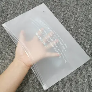 Hologram şeffaf özel kilitli poşet pvc çanta baskılı desen kilitli poşet s logo ile