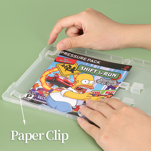 YUZMEI Vente en gros en plastique Pendrive Package Box Double USB Holder Case Transparent Flash Drive Packaging USB Stick <span class=keywords><strong>BluRay</strong></span> Box - Product Image 4